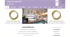 Desktop Screenshot of friseure-aus-leidenschaft.com